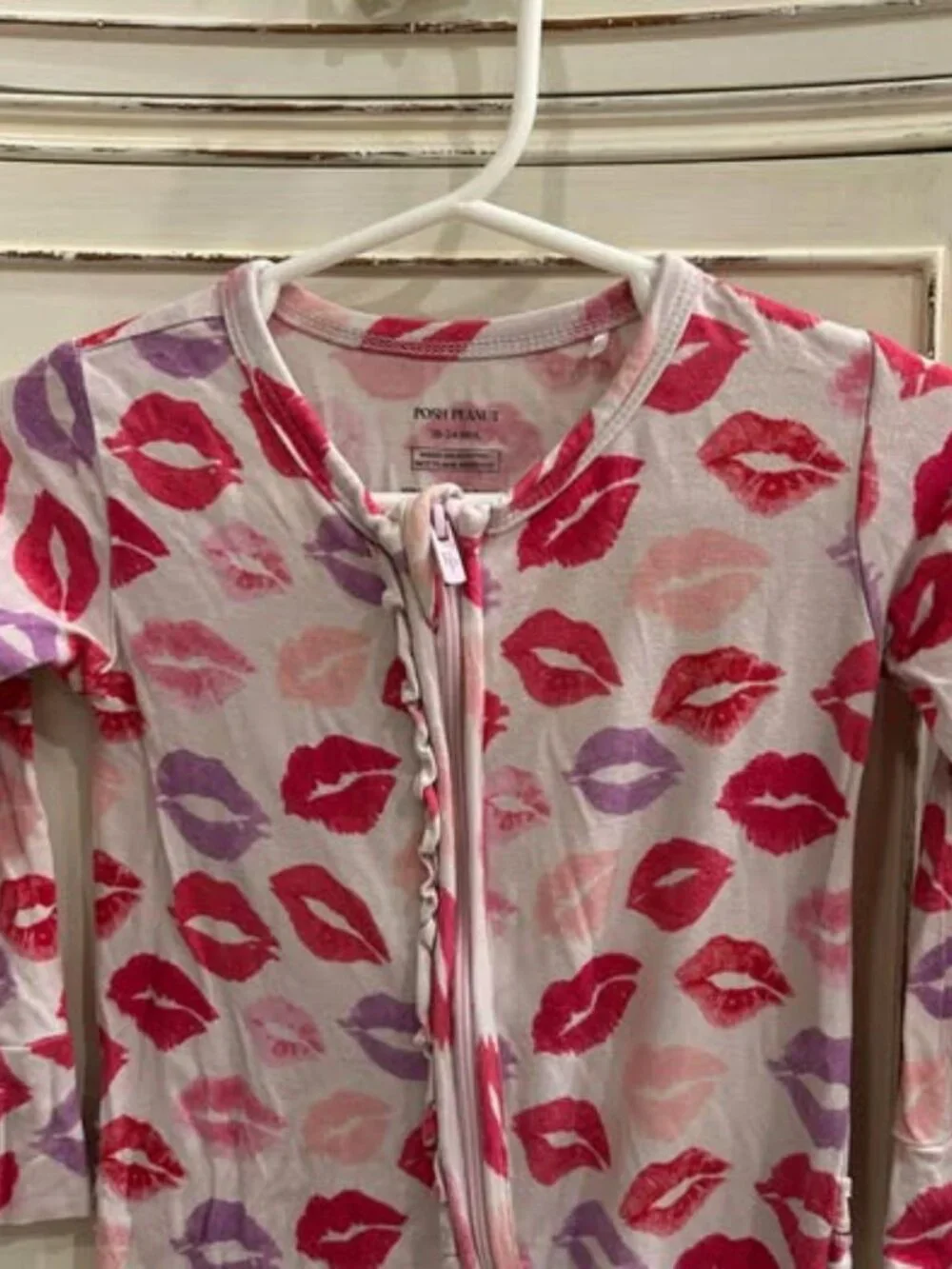 Posh Peanut Zipper Kisses Pajamas (18-24 Months)